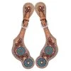 Rafter T Ranch Company Ladies Zuni Turquoise Spur Straps -Saddlery Shop 105736 default l