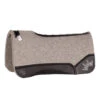 Best Ever Pads Kush 1 Inch Felt Saddle Pad With Black Wear Leathers -Saddlery Shop 106740 default l