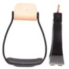 Aluminum 2in. Black Bell Stirrups -Saddlery Shop 112318 default l