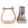 Partrade Trading Corporation 4 Inch Stainless Steel Covered Wooden Stirrups 1 Partrade Trading Corporation 4 Inch Stainless Steel Covered Wooden Stirrups -Saddlery Shop 112326 default l