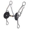 Reinsman Josey Mitchell Copper Dog Bone Twisted Wire Long Shank Gag Bit -Saddlery Shop 117496 default l