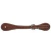 Professionals Choice Youth/Ladies Chestnut Sagebrush Basketweave Spur Straps -Saddlery Shop 118687 default l