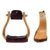 NRS 3in Oak Wood Offset Stirrups -Saddlery Shop 131393 default l