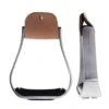 NRS 2in Aluminum Stirrups W/Rubber Tread -Saddlery Shop 131399 default l