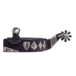 NRS 1in. Band Men's Poker Engraved Spur