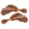 Circle Y Saddlery Texas Flower Youth Spur Straps -Saddlery Shop 132685 default l