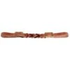 Professionals Choice Burgundy Latigo/Harness Leather Bleeding Heart Curb Strap -Saddlery Shop 133576 default l