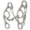 Classic Sherry Cervi Twisted Wire Dogbone Short Shank Gag Bit -Saddlery Shop 134221 default l