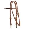 Professionals Choice Harness Leather Browband Snap Cheek Headstall -Saddlery Shop 136536 default l