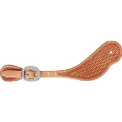 Martin Saddlery Mens Basket Stamp Spur Straps