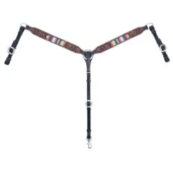 Circle Y Serape Inlay Breast Collar