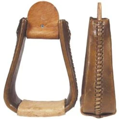 NRS 3 In Deep Roper Wood Stirrups
