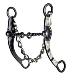 NRS Twisted Wire Dogbone Bit With German Silver Bars