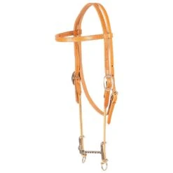 Classic Loomis Browband Twisted Snaffle Bit