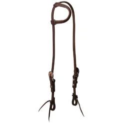 Weaver Leather Copper Flower Heel Buckle Single Ear Headstall