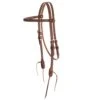 NRS Tack Black Buckstitch Chocolate Roughtout Browband Headstall 2 NRS Tack Black Buckstitch Chocolate Roughtout Browband Headstall -Saddlery Shop 200420 599349