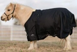 Professionals Choice Black 1200D Pony Winter Blanket -Saddlery Shop 214478 665277