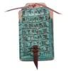 Professionals Choice Turquoise Gator Leather Cell Phone Case 2 Professionals Choice Turquoise Gator Leather Cell Phone Case -Saddlery Shop 228275 725023