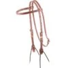 Cowperson Tack Day Worker Series Browband Harness Double Stitched Headstall -Saddlery Shop 2787 default l