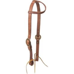 Cowperson Tack Super Tough 1in Slide Ear Headstall