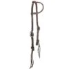 Nrs Tack Oiled Rattlesnake Single Ear Headstall -Saddlery Shop 58032 default l