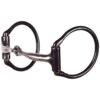 Dutton Bits Traditional 3/8in. Smooth Offset D-Ring Snaffle Bit -Saddlery Shop 6510 default l