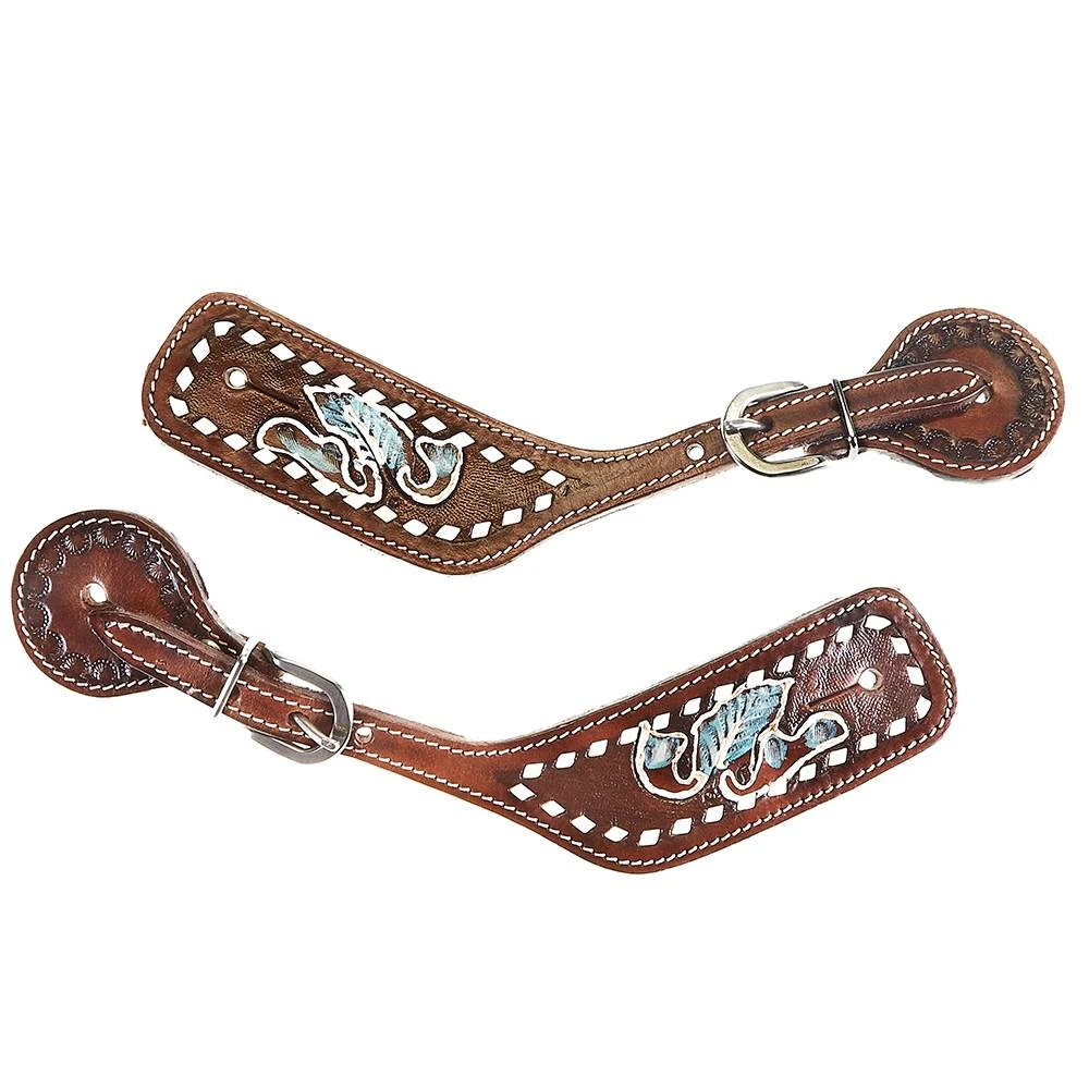 Tough 1 Tooled Floral 3 Piece Tack Set 7 Tough 1 Tooled Floral 3 Piece Tack Set - Image 5