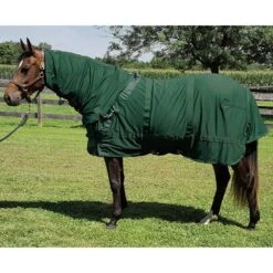 Back On Track Mesh Neck Cover -Saddlery Shop BOT11 Hunter