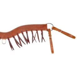 Oxbow Harness Leather 2.5in Tripping Collar W/ Latigo Strings -Saddlery Shop JT MTBC STRINGS 02 201