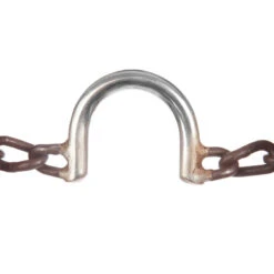 Blessing Bits Large Port 8 Inch Chain Bit -Saddlery Shop NRSTB06 mouth
