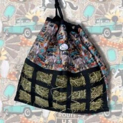 Schulz Equine Happy Trailer Hay Bag -Saddlery Shop SEHB ROUTE66 01