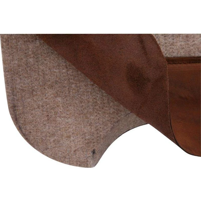Diamond Wool Pad Company 1 In Contoured Cowboy Saddle Pad 5 Diamond Wool Pad Company 1 In Contoured Cowboy Saddle Pad - Image 3