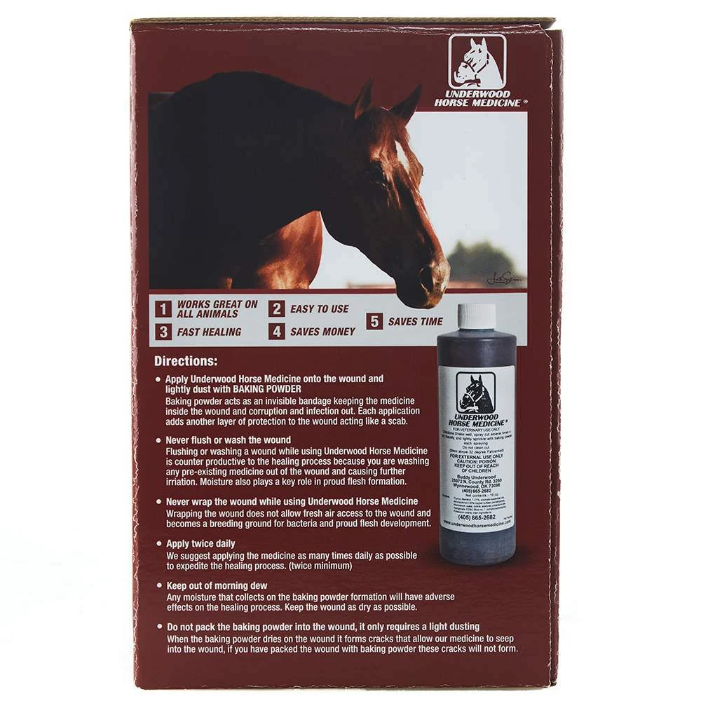 Underwood Horse Medicine Medicine Topical Bundle 5 Underwood Horse Medicine Medicine Topical Bundle - Image 3