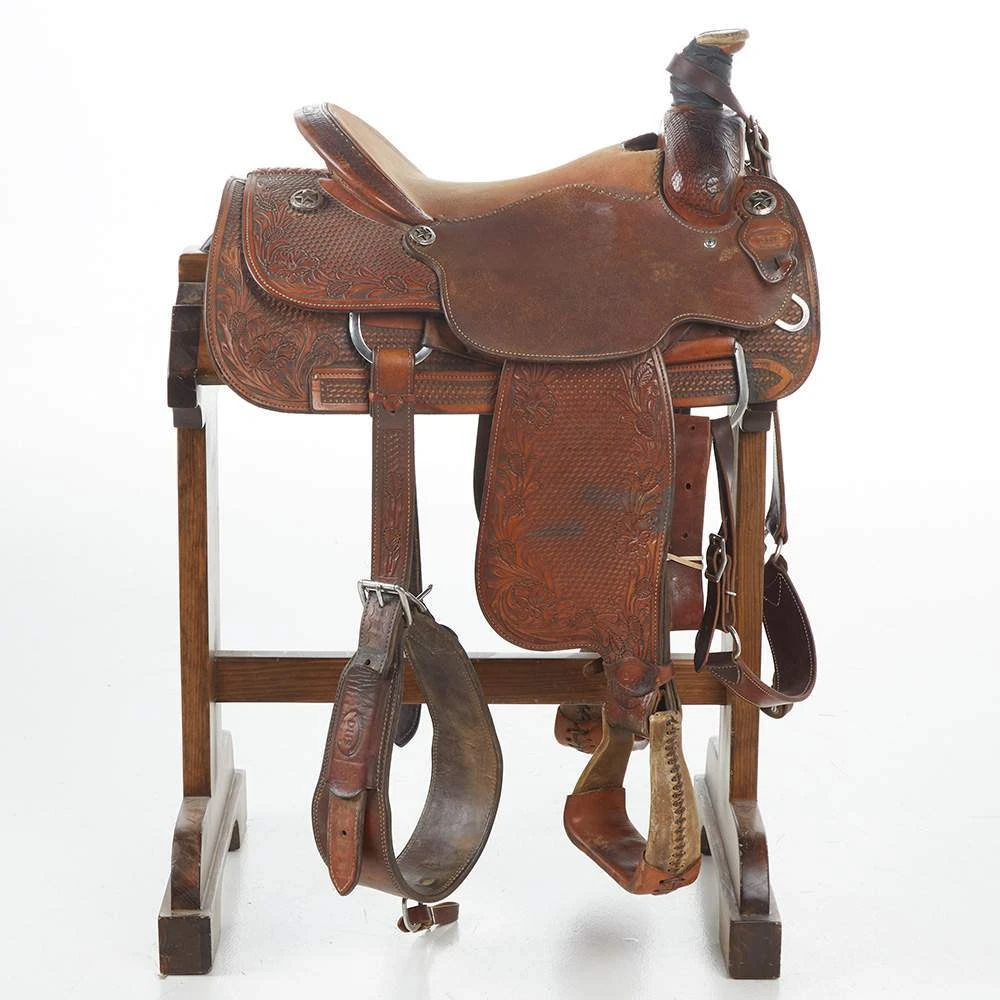 NRS Used 15.5in DHS Saddlery Team Roper 4 NRS Used 15.5in DHS Saddlery Team Roper - Image 2