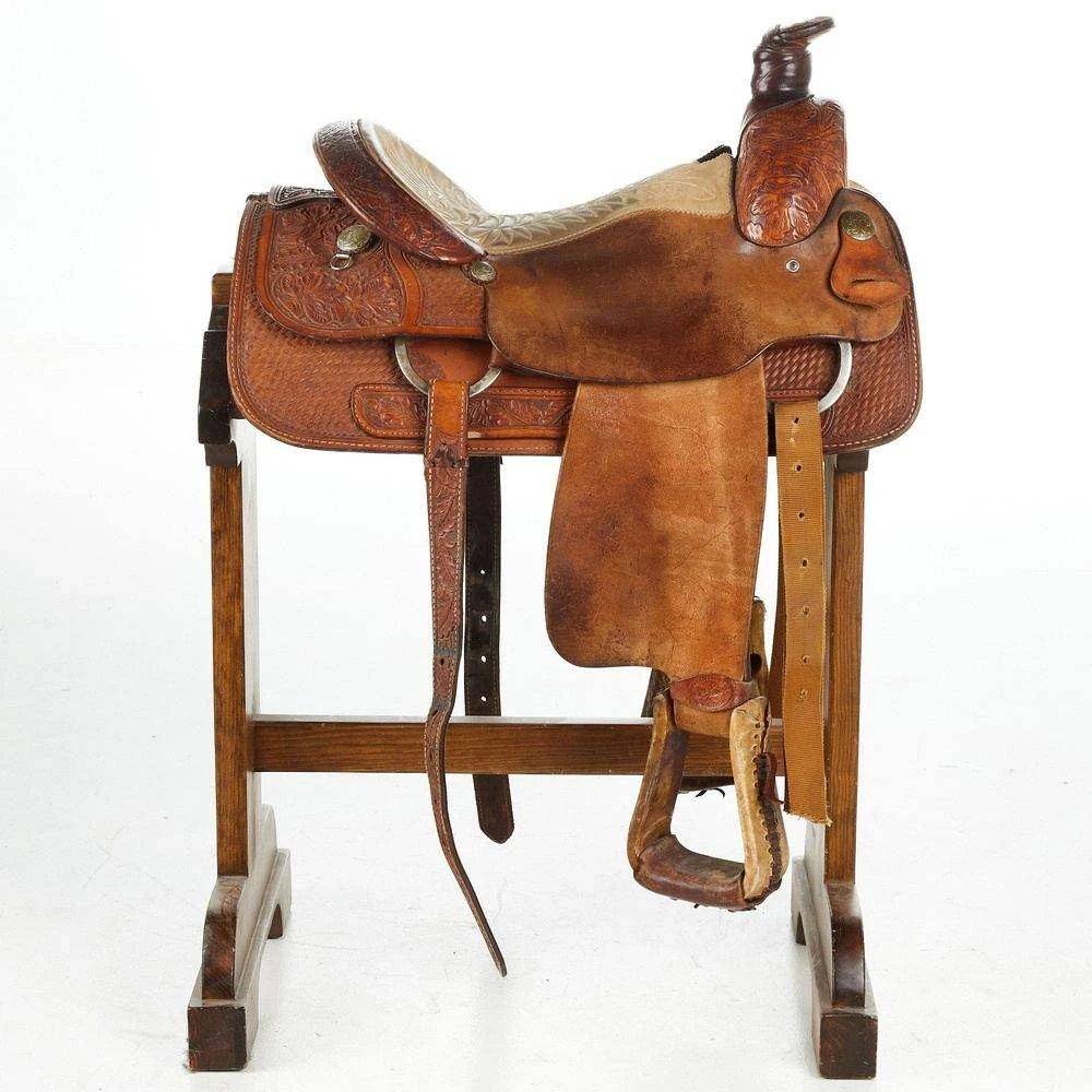 NRS Used 15.5in Saddle Smith Team Roper 4 NRS Used 15.5in Saddle Smith Team Roper - Image 2