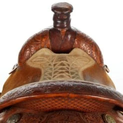 NRS Used 15.5in Saddle Smith Team Roper 7 NRS Used 15.5in Saddle Smith Team Roper -Saddlery Shop 01 1032TR 03