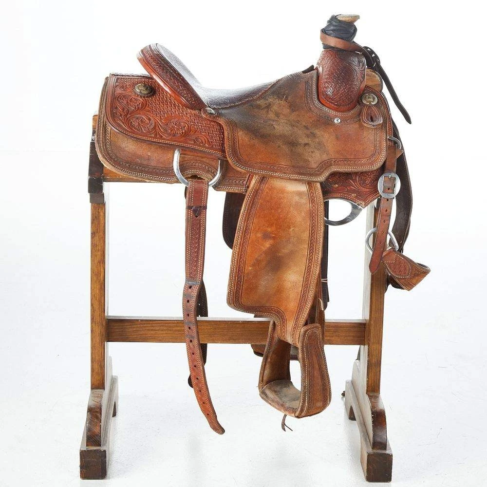 NRS Used 15in Cactus Saddlery Team Roper 4 NRS Used 15in Cactus Saddlery Team Roper - Image 2