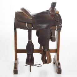 NRS Used 15.5in HR Saddlery Team Roper -Saddlery Shop 01 1042TR 2