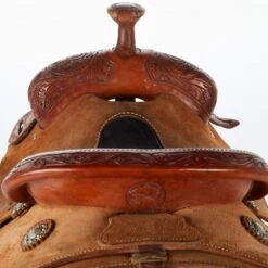 NRS Used 14.5in Infinity Trophy Team Roper -Saddlery Shop 01 1088TR 03