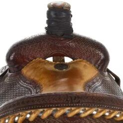 NRS Used 16in Bron Billy's Team Roper -Saddlery Shop 01 1092TR 2