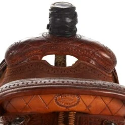 NRS Used 14in Brown's Custom Ugly Betty Team Roper -Saddlery Shop 01 1101TR 2