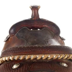 NRS Used 15in Cactus Team Roper 7 NRS Used 15in Cactus Team Roper -Saddlery Shop 01 1128TR 2