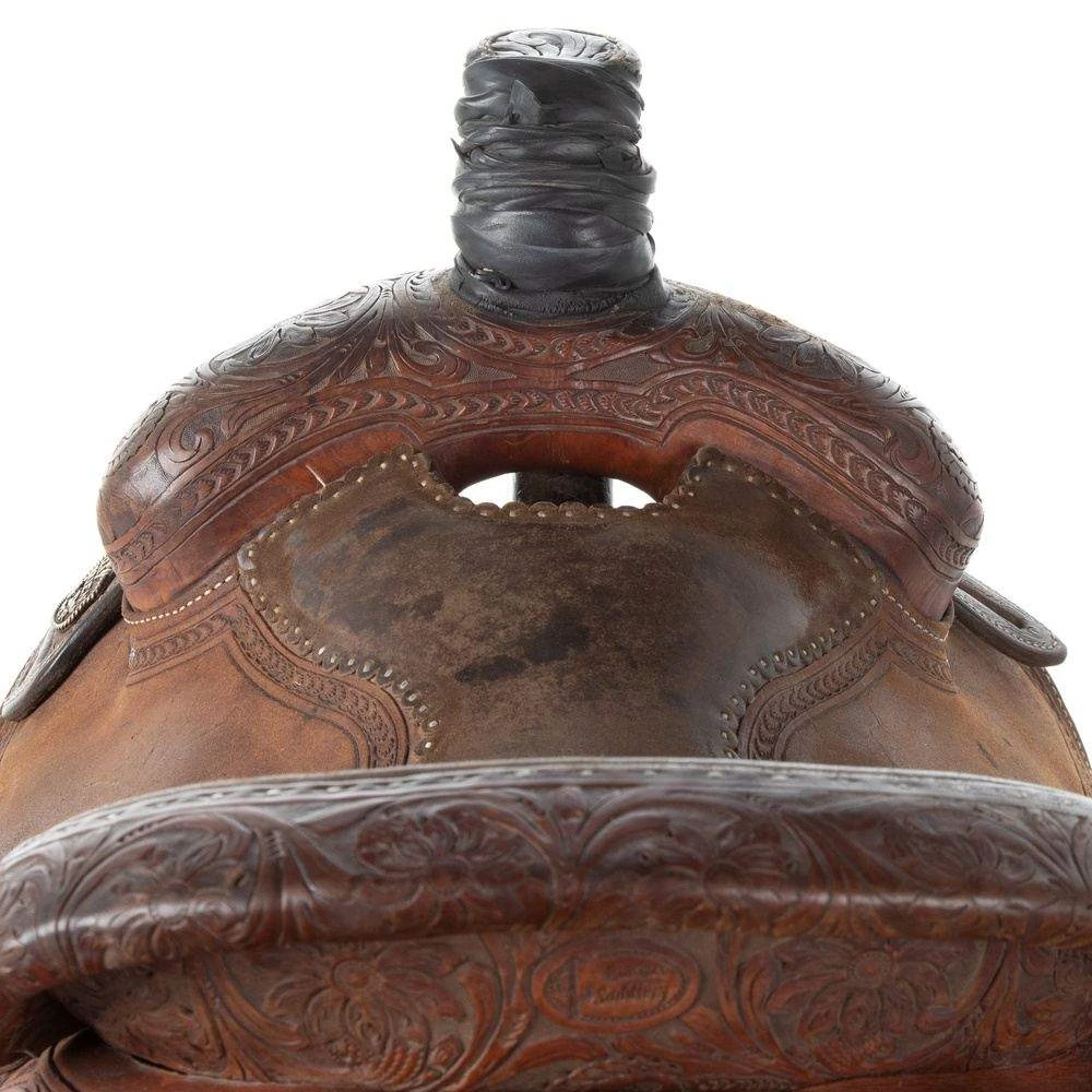 NRS Used 15.5in Cactus Clay Cooper Team Roper 5 NRS Used 15.5in Cactus Clay Cooper Team Roper - Image 3