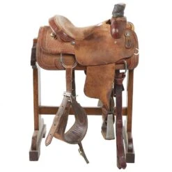 NRS Used 14.5in Courts Saddlery Team Roper -Saddlery Shop 01 904TR 2