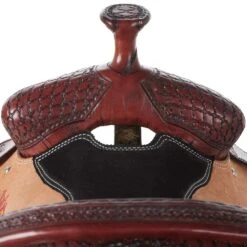 NRS Used 14.5in Scott Thomas Trophy Team Roper -Saddlery Shop 01 942TR 3