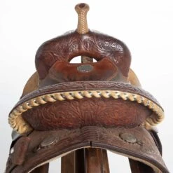 NRS Used 14in. Circle Y Barrel Saddle 7 NRS Used 14in. Circle Y Barrel Saddle -Saddlery Shop 02 273BR 2