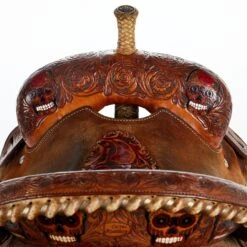 NRS Used 13.5in. Cactus Barrel Saddle -Saddlery Shop 02 280BR 03