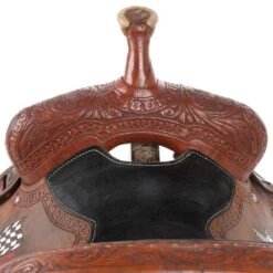 NRS Used 14.5in Charmayne James Cactus Barrel Saddle -Saddlery Shop 02 311BR 3