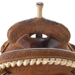 NRS Used 14 Inch Star Of Texas Barrel Saddle -Saddlery Shop 02 316BR 3