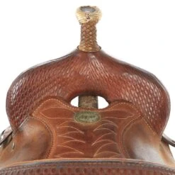 NRS Used 14in Billy Cook Barrel Saddle -Saddlery Shop 02 325BR 3